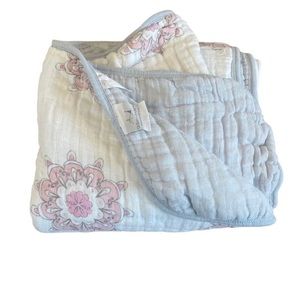 Aden + Anais Pink Starburst Mandala Dream Blanket